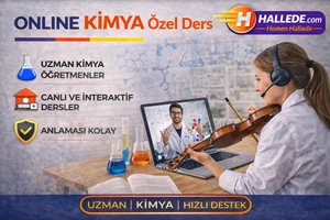 Online Kimya Özel Ders