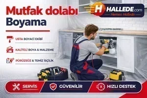 Mutfak Dolabı Boyama
